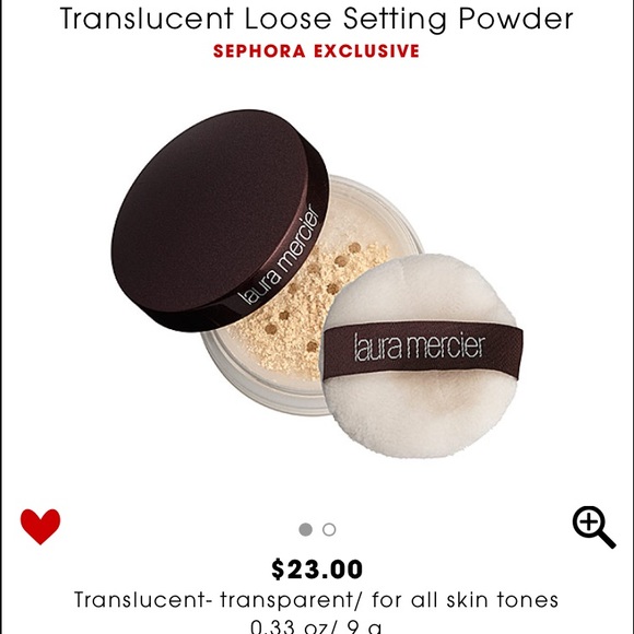 Laura Mercier Translucent Powder - Travel size