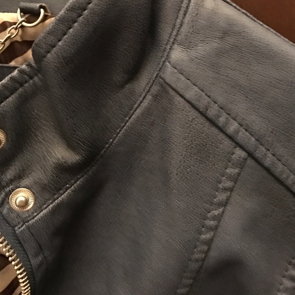 Point Zero Faux leather jacket - Picture 4 of 4