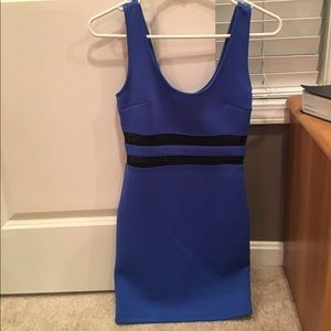 Blue Slim Dress