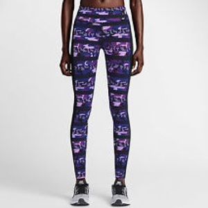 NIKE DRI-FIT CAMO LEGGINGS