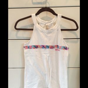 Like New! Kenzo Embellished Halter Top