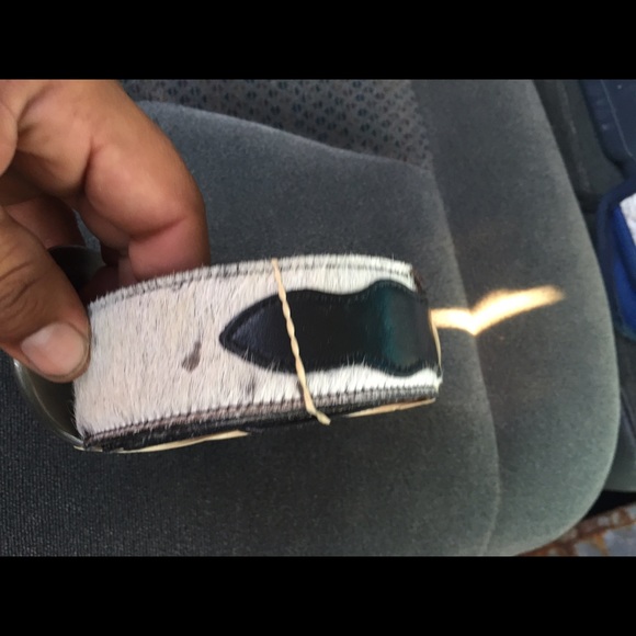 TEXAS LEATHER BELT 38 BRAND NEW - Picture 2 of 2