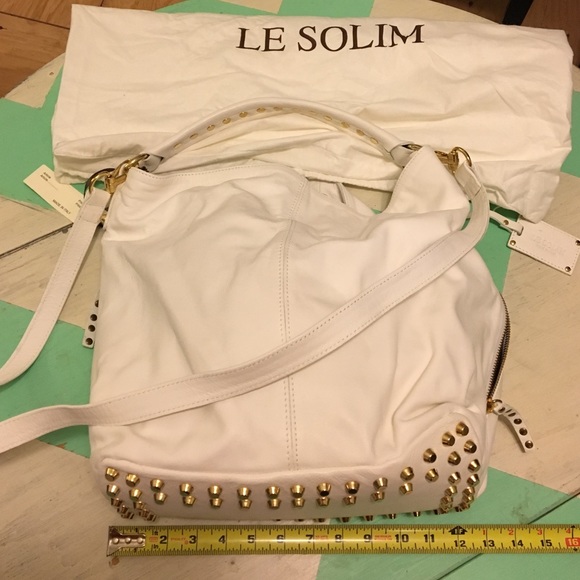 Le Solim white Hand Bag
