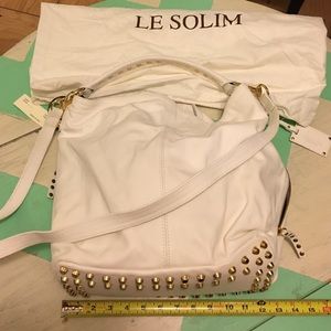 Le Solim white Hand Bag