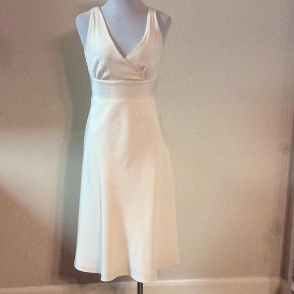 100% silk J Crew Empire waist dress.