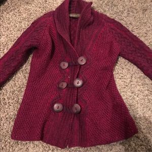 Burgundy Winter Sweater