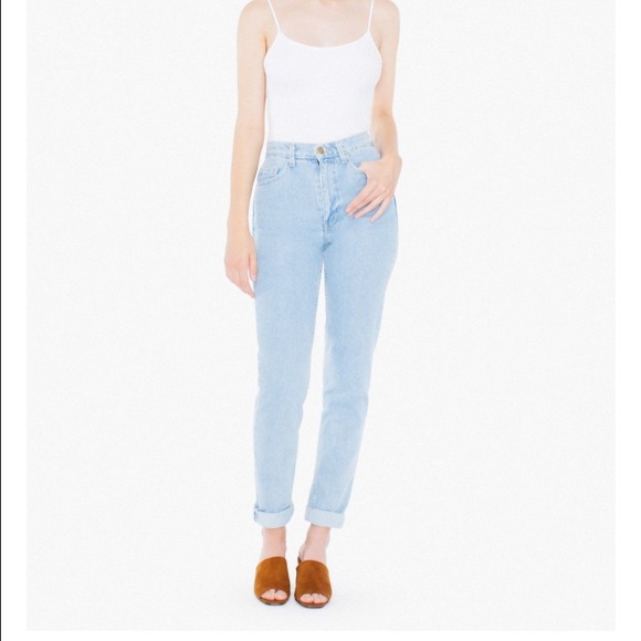 American Apparel Denim - American Apparel high waist jean