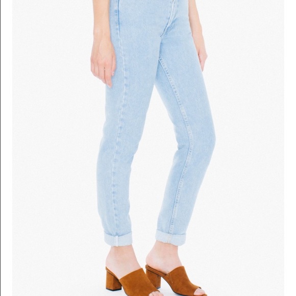 American Apparel high waist jean - Picture 3 of 4