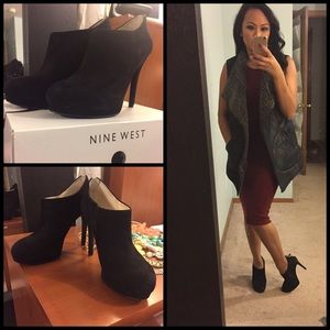 Nine West Suede Booties