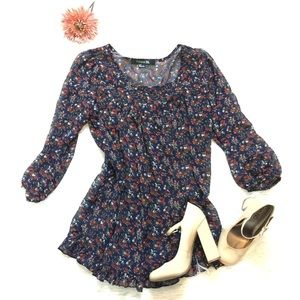 ✨Sheer Floral Blouse✨