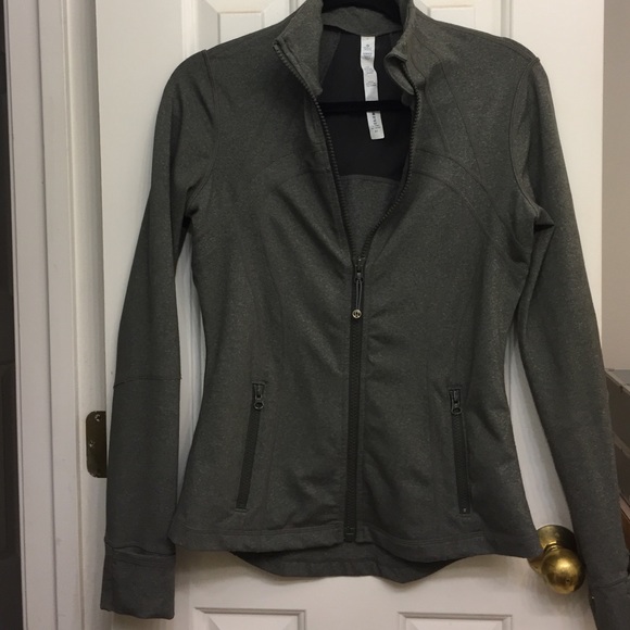 Charcoal sage Lululemon define jacket.
