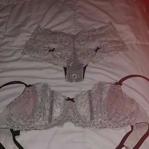 Matching Victoria secret bra and panty set!