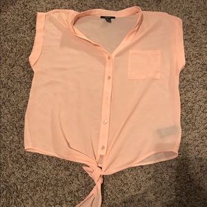 Peach Blouse