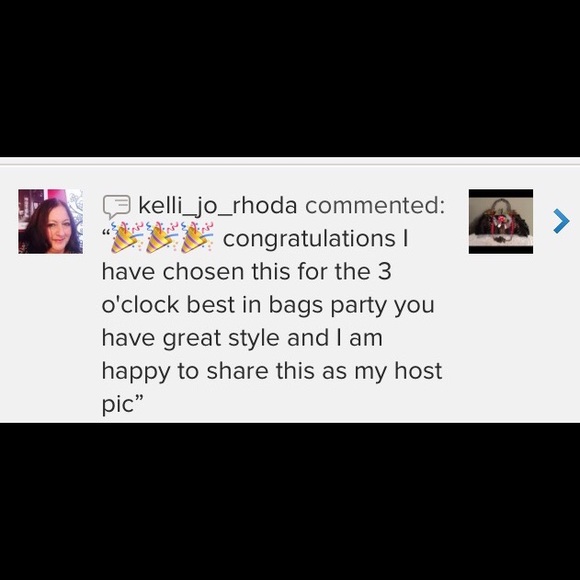 🍒HP🍒 1/28/17 VINTAGE FLORAL BLK LACE RED HANDBAG - Picture 4 of 4