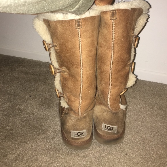 UGG Shoes - Brown chestnut button up tall ugg boots. UGG Shoes - Brown chestnut button up tall ugg boots.