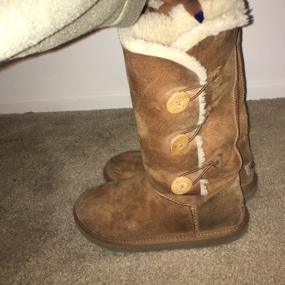 UGG Shoes - Brown chestnut button up tall ugg boots. UGG Shoes - Brown chestnut button up tall ugg boots.