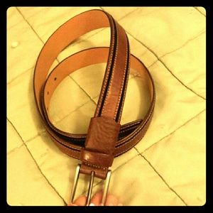 Nike golf genuine leather belt