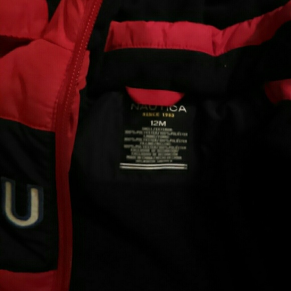 12 Months Nautica  Puffer For Boy - Picture 2 of 2