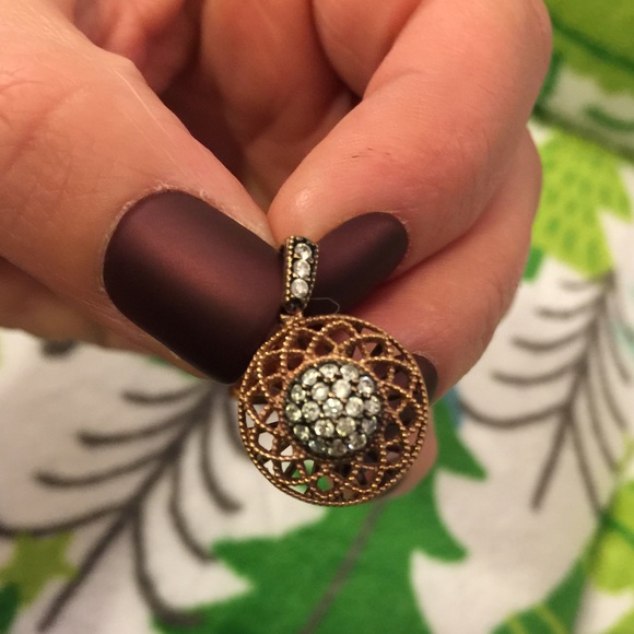 Sterling silver with real diamonds .5k DWT - Picture 3 of 3