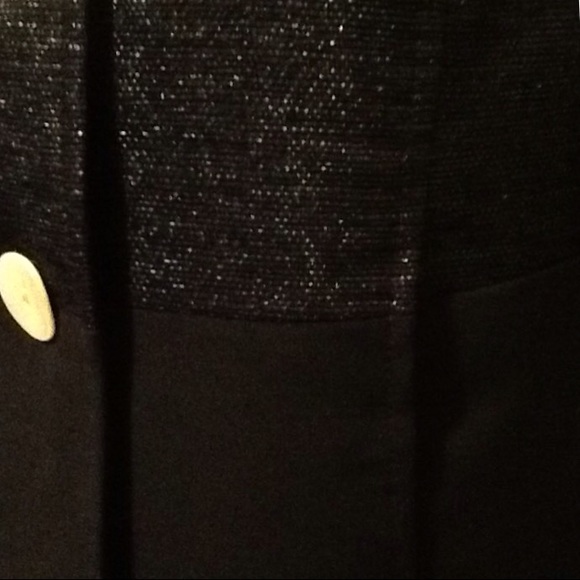 EUC 💋 WORTH Metallic Blue Crop Jacket 💋 - Picture 3 of 3