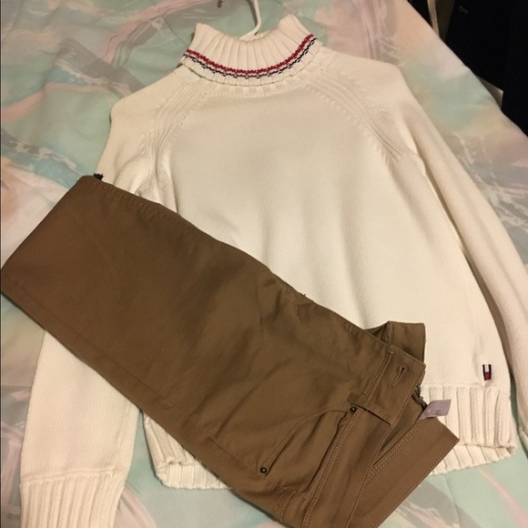 Tan H&M jeans