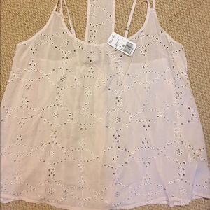 Pretty Eyelet lace top from forever 21 never worn
