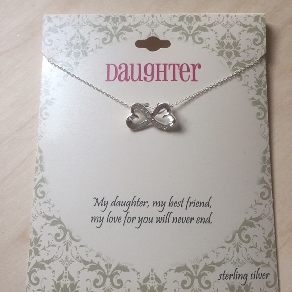 🚫SOLDonKid🚫Sterling Silver Daughter Necklace