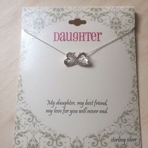 🚫SOLDonKid🚫Sterling Silver Daughter Necklace