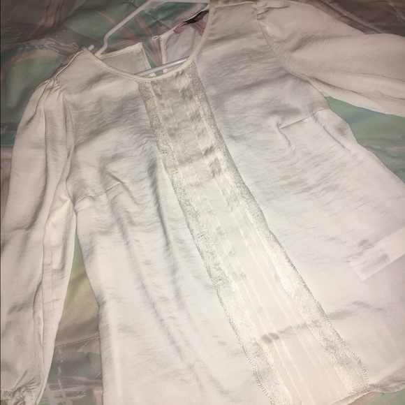 White forever 21 blouse