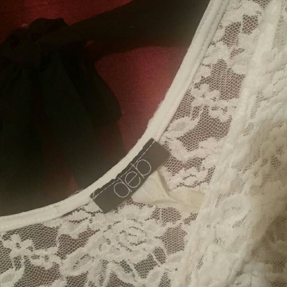 Cream lace top - Picture 4 of 4