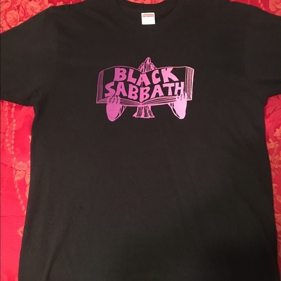 Supreme black sabbath t shirt - Picture 3 of 4