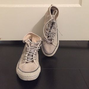 Leather all saints high tops