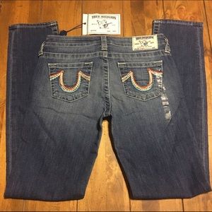 TRUE RELIGION SKINNY JEANS GIRLS size 14 Kids NWT
