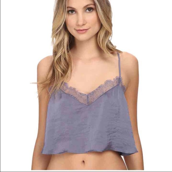 Free People Other - Free People Satin Eclipse Mini Bra