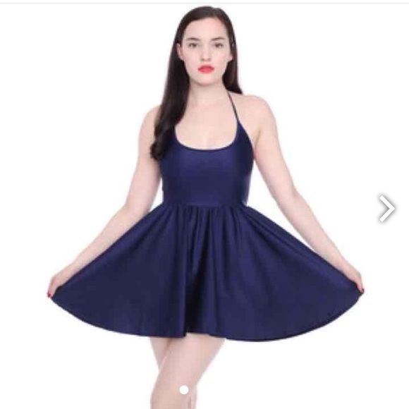 AMERICAN APPAREL TRICOT SKATER DRESS