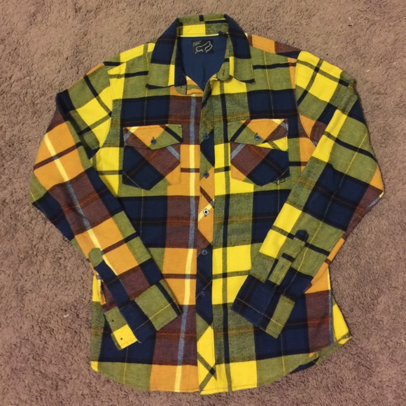 Fox Racing Men's button down flannel