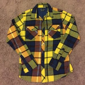 Fox Racing Men's button down flannel