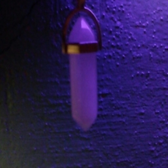 Last one . Natural Rose Quartz necklace - Picture 1 of 2