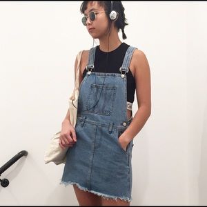 Denim overalls