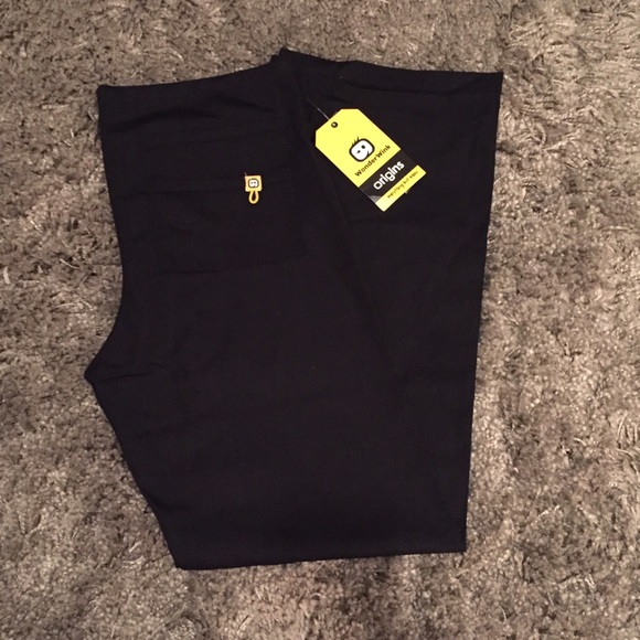 WonderWink Origins Scrub Pant- Black