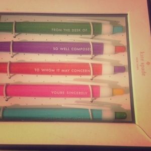 ♠️BRAND NEW KATE SPADE INK PEN SET🖊