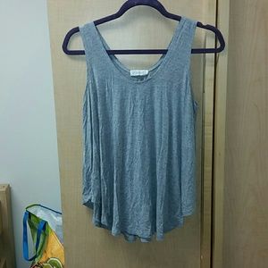 Flowy gray tank top