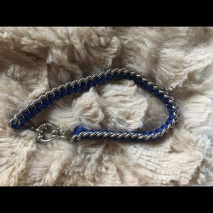 Silver chain bracelet