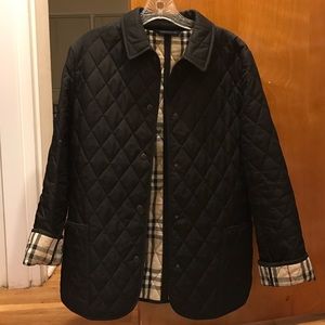 AUTHENTIC BEAUTIFUL Burberry Black Quilted Coat 💝