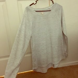 Long grey sleeve shirt or sleep shirt