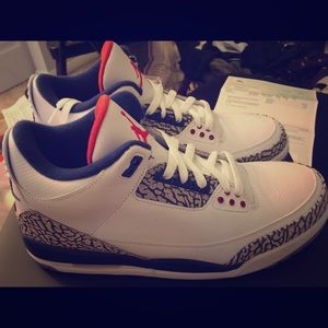 True Blues 3s Sz 11.5