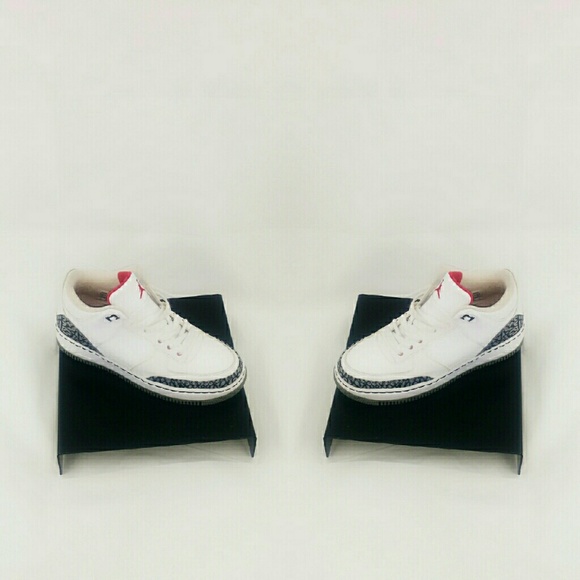 Nike Men's Air Jordan 3 Retro "White Cement" Fire - Picture 1 of 4
