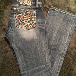 Miss Me Signature Rise Boot Cut 35" Inseam