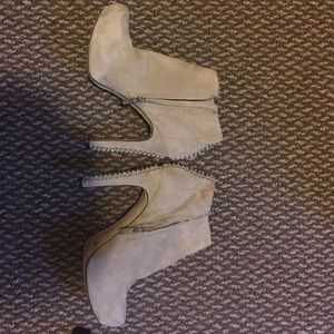 Vince Camino Suede High Heeled Booties