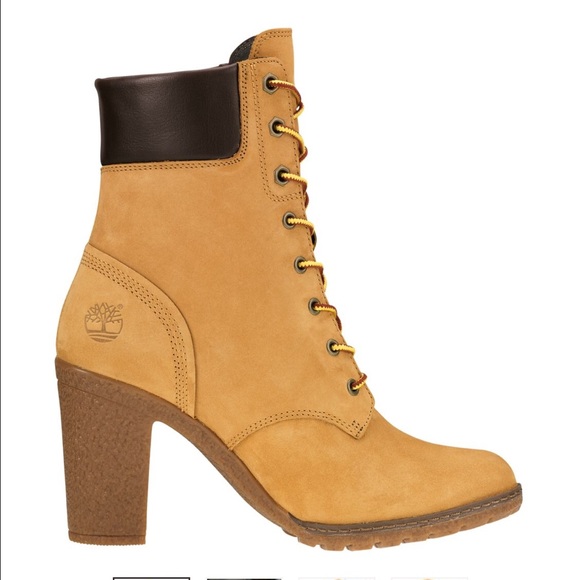 High Heeled Timberland Boots LIMITED TIME SALE